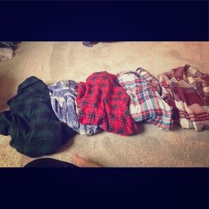Plaid shirts